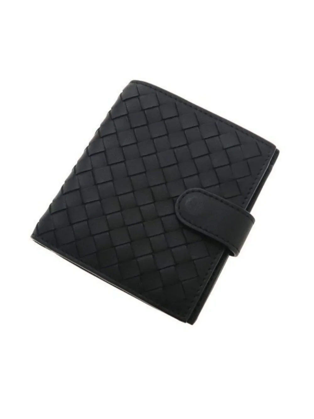 Bottega Veneta Intrecciato Bifold Compact Wallet Vintage